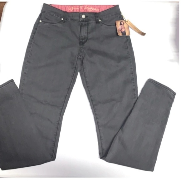 CJ by Cookie Johnson Grey skinny Jeans Size 27 new with tags - Picture 3 of 5